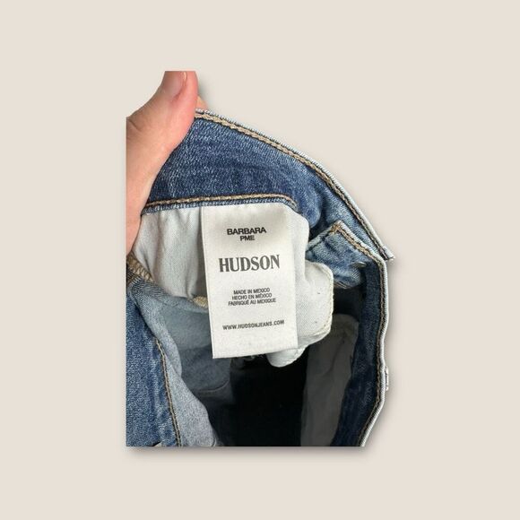 Hudson Barbara PME High Rise Ankle Jeans Light Wash Size 29 - Picture 9 of 10